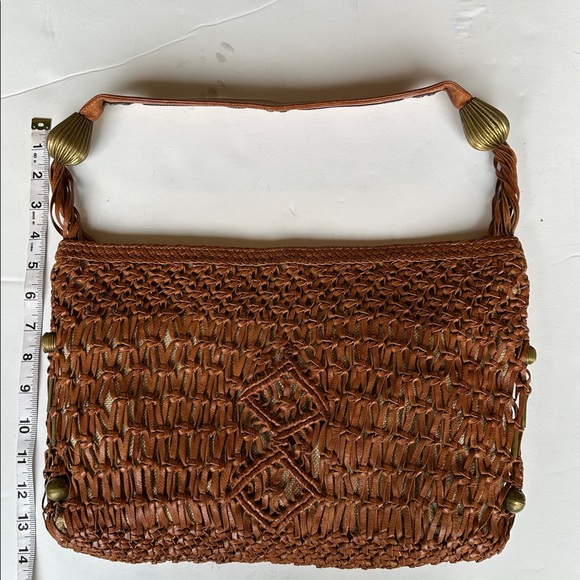 Rare G series Cole Haan handbag - Woven Leather - Picture 3 of 11